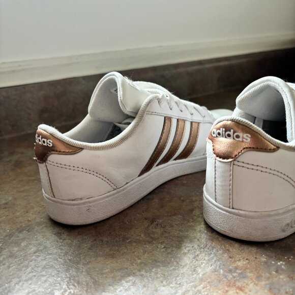 Adidas Grand Court - White/Rose Gold SIZE 5.5 - Picture 9 of 12